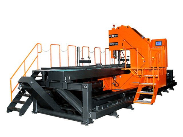  Traversing Head Vertical Plate Saw : SV-70100