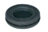 PLIO® membrane grommets DG in flexible PVC black 9542 : DG-PVC