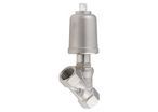 Pneumatically operated angle seat valve type 7010