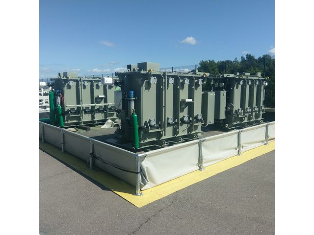 Tubular temporary storage bunds BSTUB