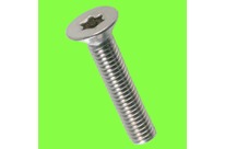 Metal Screws : Countersunk Head - Tête Fraisée Torx TFX - Inox A4 ISO 14581