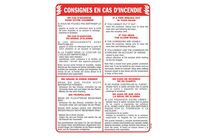 Hotel instructions 4 languages