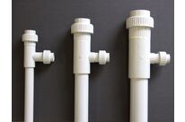 Pressure housing made of plastic PVC-C or PP