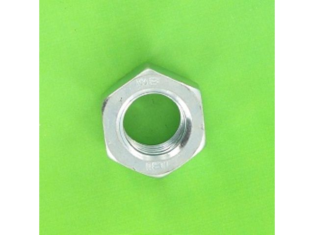 Nuts : Hex Nuts - Hex Nut, Hu, 0.8D - Hex Nut, Hu, White Zinc Steel, DIN 934 - Hex Nut, Hu, Class 8 White Zinc Steel, DIN 934