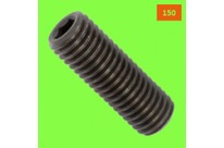 Fine Thread Screws : 150 Thread - Headless, Hex Socket - Cup Point, Black 14.9 Steel, DIN 916, 150 Thread