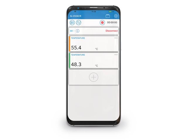 Si-HVACR Measurement Mobile App