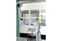 Automatic flexible doors interior use : Star 5 Labo Budget