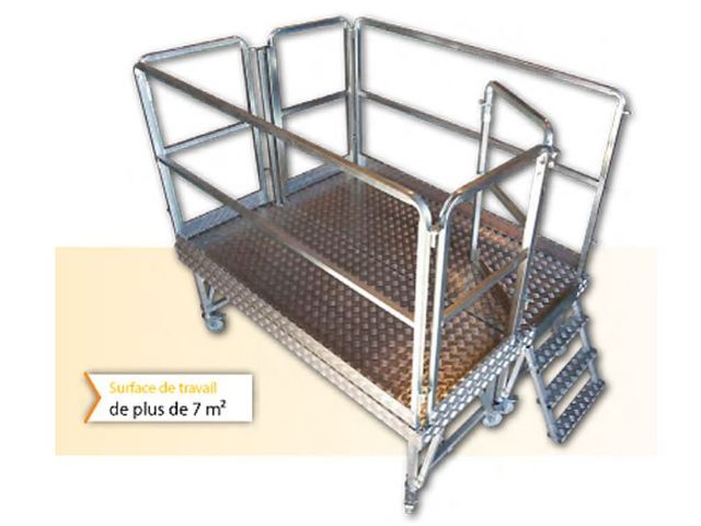 Rolling modular platform TSCS - Configuration 3