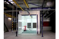 Powder spray booths