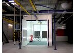Powder spray booths