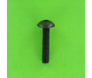 Hex Socket Screws : Hex Socket Button Head - Aluminium - Blister pack of 8 Hex Socket Large Round Head Screws, P60 OA Aluminium, Black