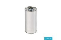 1L Heavy Duty Tinplate Drum Non Lacquer lined, 51mm bung - CODE 47