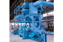 BLASTING PRINCIPLE 4-WHEEL SHOT BLAST MACHINE