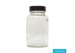 240ml Clear Glass Powder Jar - CODE 72/CL