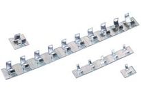 SES®-GFB adhesive cable clamps in aluminium - for Ø 6 to 10 mm