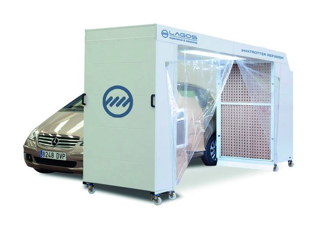 paintTROTTER Mobile Spray Booth : paintTROTTER