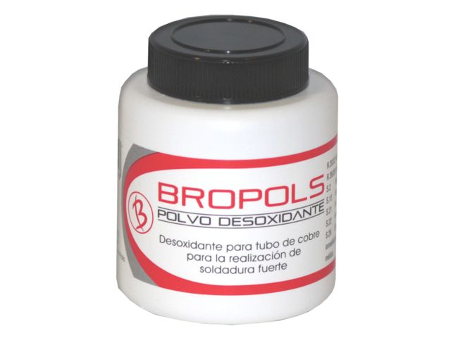 DE-OXIDANT POWDER FLUXING MATERIAL FOR SOLDERING WITH SILVER BAR (BROPOLS)