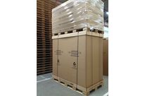 Lift vans in strong cardboard