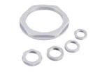 Lock nuts in Polyamide 6 with 30% glass fibre : PLIO-CE