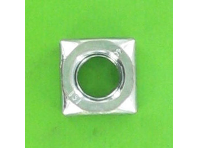 Nuts : Miscellaneous Nuts - Square Nut, DIN 557 - White Zinc Steel