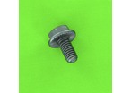 Hex Head Screws : Hex Head Lock Screws - Hex Head With Ribbed Flange - Hex Head, Ribbed Flange, Class 100 Zinc-Plated Flake Steel