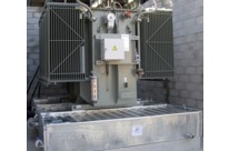 Modular bund with fire extinguishing system for electrical transformers