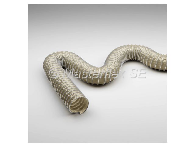 Suction and blower hose for corrosive media up to +250°C | Master-Clip PTFE  