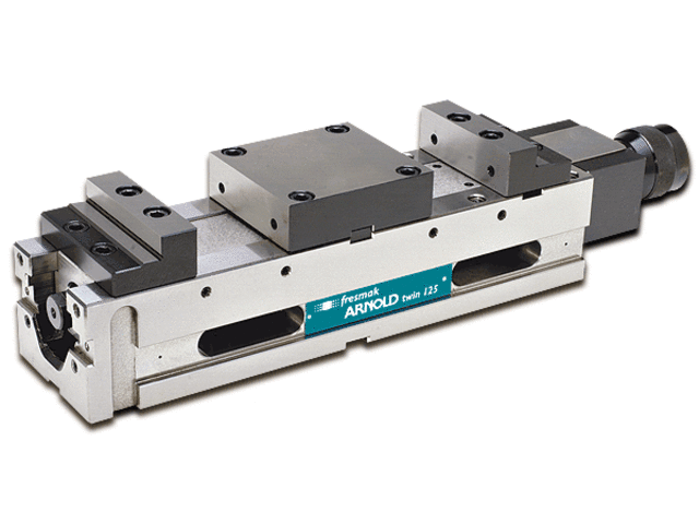 High pressure manual vices - ARNOLD TWIN hydraulic