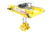 Slag handling cranes