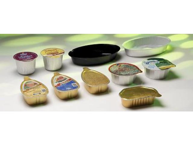 Sealable aluminium containers