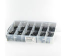 Hex Socket Screws : Hex Socket Round Head - Pack of 275 Assorted Hex Socket Round Head Screws, Black 12.9 Steel, DIN 912
