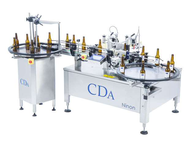 Automatic Labelling Machine for Cylindrical and Tapered Products - Ninon 1500/2500 range