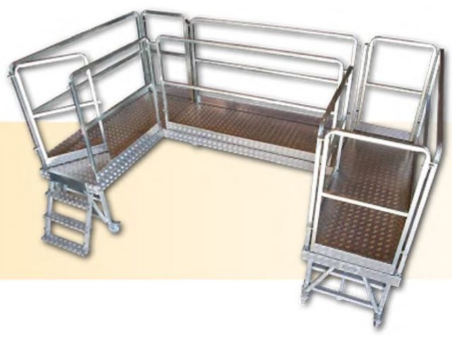 Rolling modular platform TSCS - Configuration 6