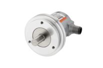 Encoders Absolute multiturn Sendix M5868, CANopen, Ø 58 mm flange, magnetic, shaft.