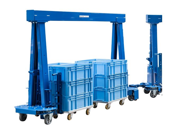 Milkrun train - LEAN Manufacturing - Crossing Storoll Model