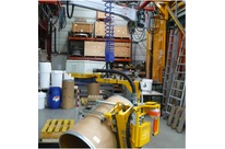  Plastic manipulator of barrels and box - custom-made ZE solution