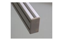 Aluminium profiles 45x90 with 10mm slot – Grey