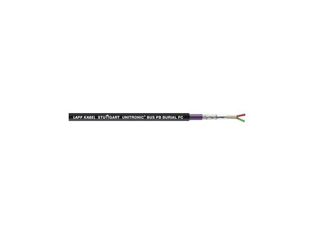PROFIBUS cable with double outer sheath | UNITRONIC BUS PB BURIAL FC 1X2X0,64