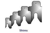 Shim percut adjustment shim kit