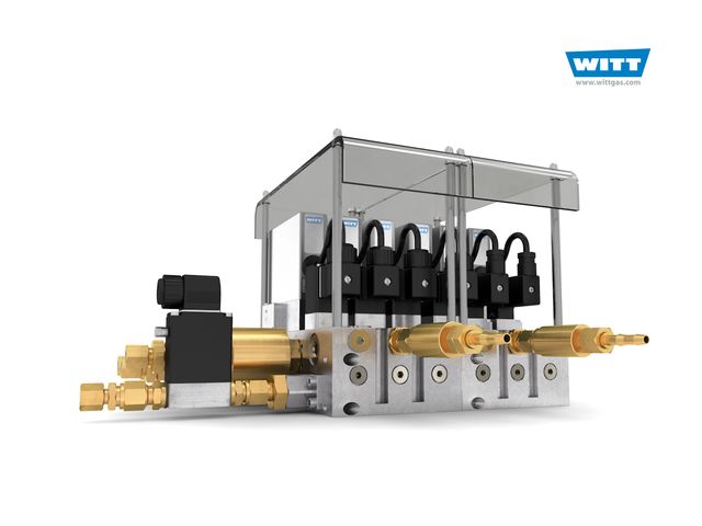 Gas Mixers for Glass Processing : MDE_MFC for Burner Supply