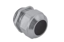 Cable glands nickel-plated brass with solid sealing insert without drilled hole