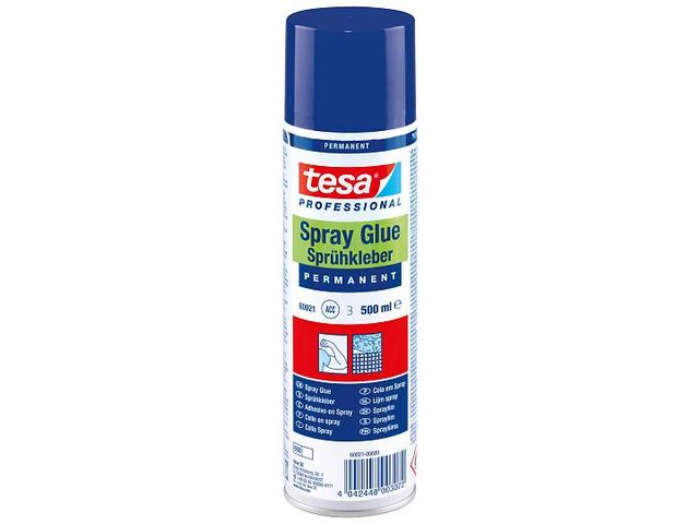 Spray glue for many kinds of applications in the crafts : tesa® Professional 60021