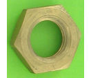 Nuts : Hex Nuts - Thin Hex Nut, Hm, 0.5D - Thin Hex Nut, Hm, Yellow Zinc Steel, DIN 439