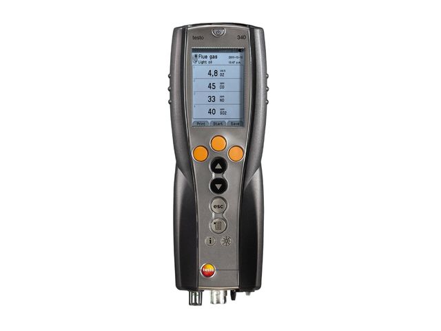 INDUSTRY COMBUSTION ANALYZER O2 CO NO NO2 SO2 | Testo 340