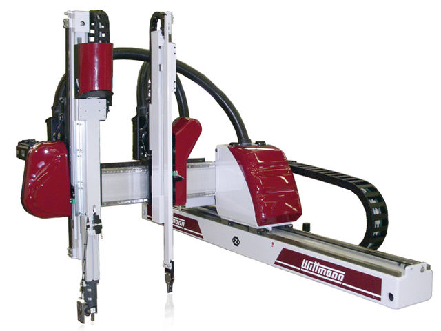 Cartesian robot / 3-axis / for injection molding machines / industrial -W818T, W818TS