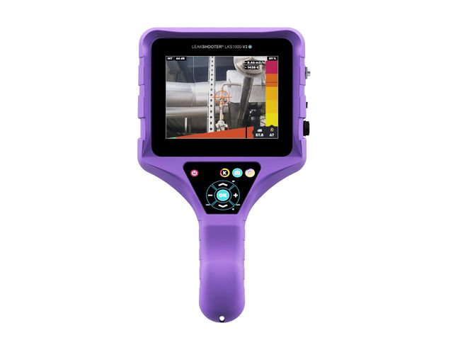 The first compressed air detector with steam traps control software.