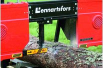 Saws for mobile sawmills for longitudinal cutting in the narrow mobile range of 27 to 55 mm