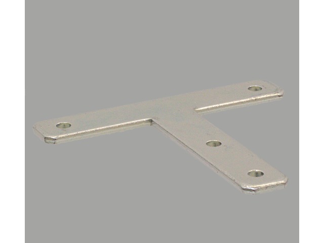Sheet Metal Plate - T shape - for 6 mm slot Aluminium Profile