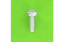 Self-tapping Screws : Thread-forming Screws - Round Button Head, Pozidriv - Thread-forming, Pozidriv Button Head, White Zinc Steel, DIN 7500C