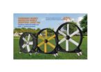 Movable large fan